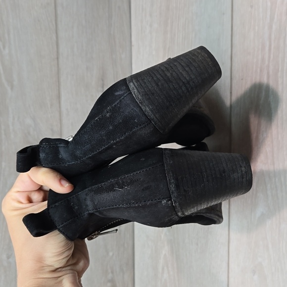 Officine Creative Women Ankle Suede Heels boots shoes sz 40/10 - Picture 6 of 12